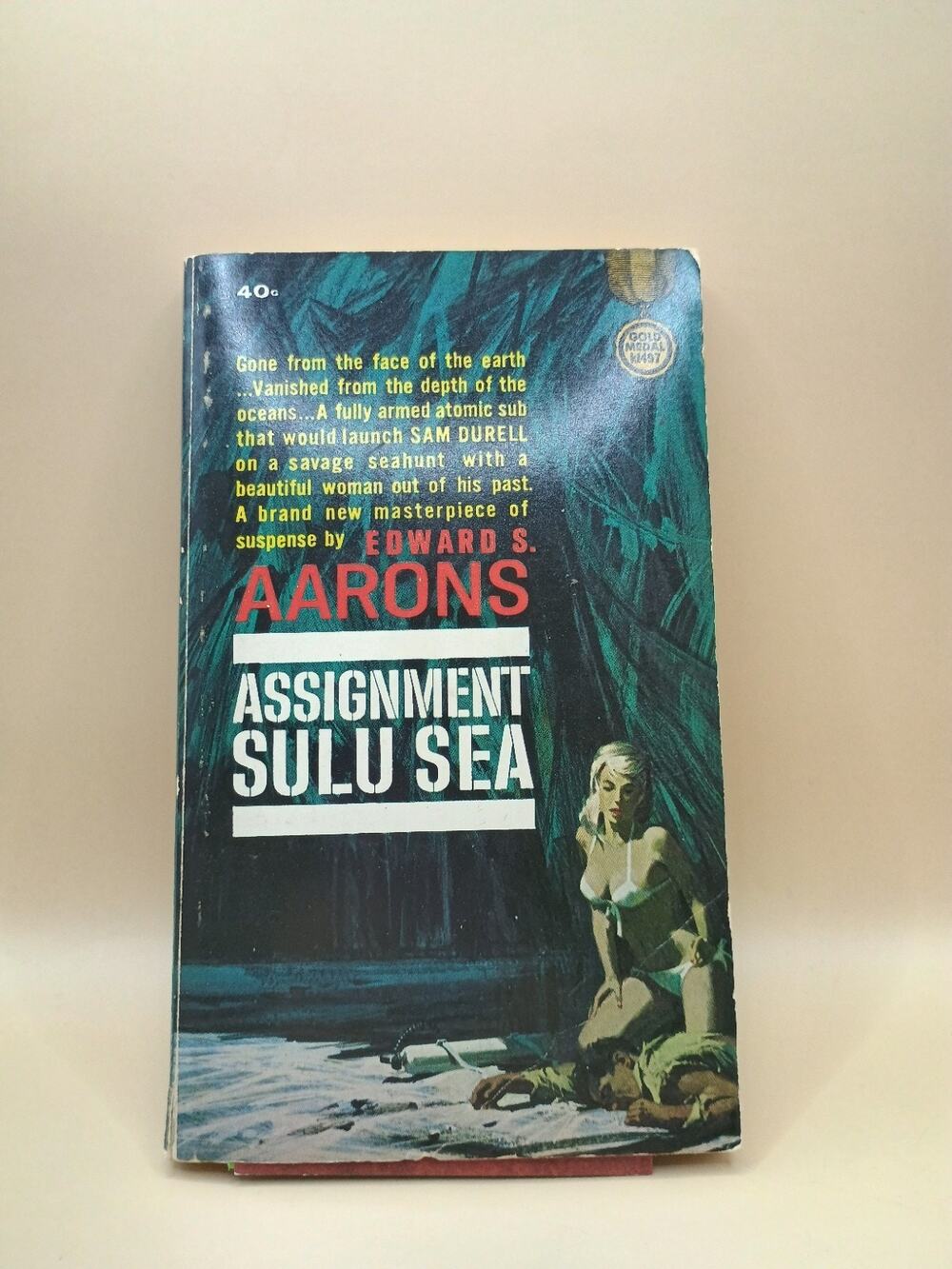 Edward S Aarons Assignment Sulu Sea Gold Medal K1497 1964 Vintage Paperback PB